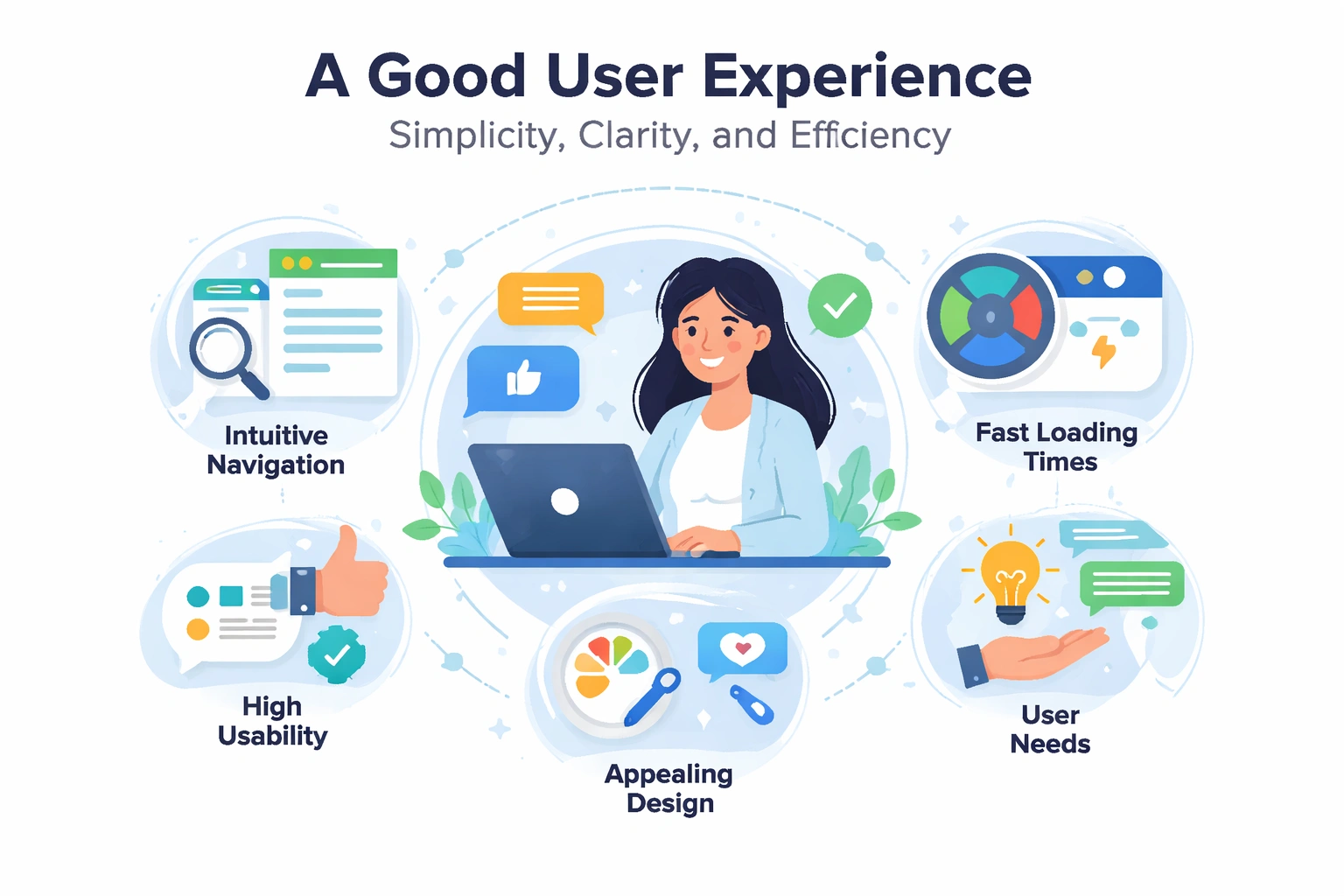 Einfach, klar, effizient, großartige Benutzererfahrung