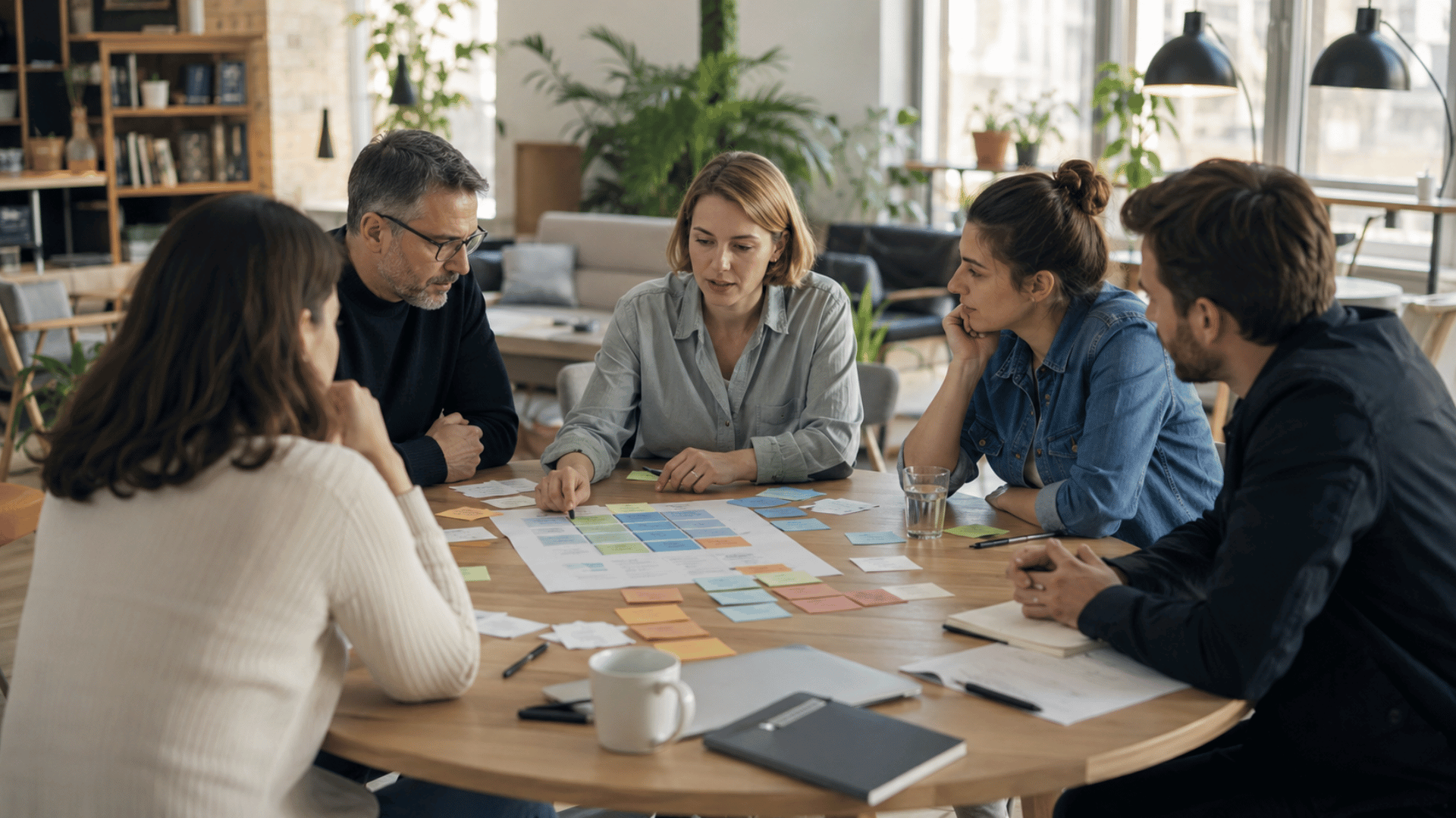 Team wählt und kombiniert passende Change Management Methoden für ein Veränderungsvorhaben